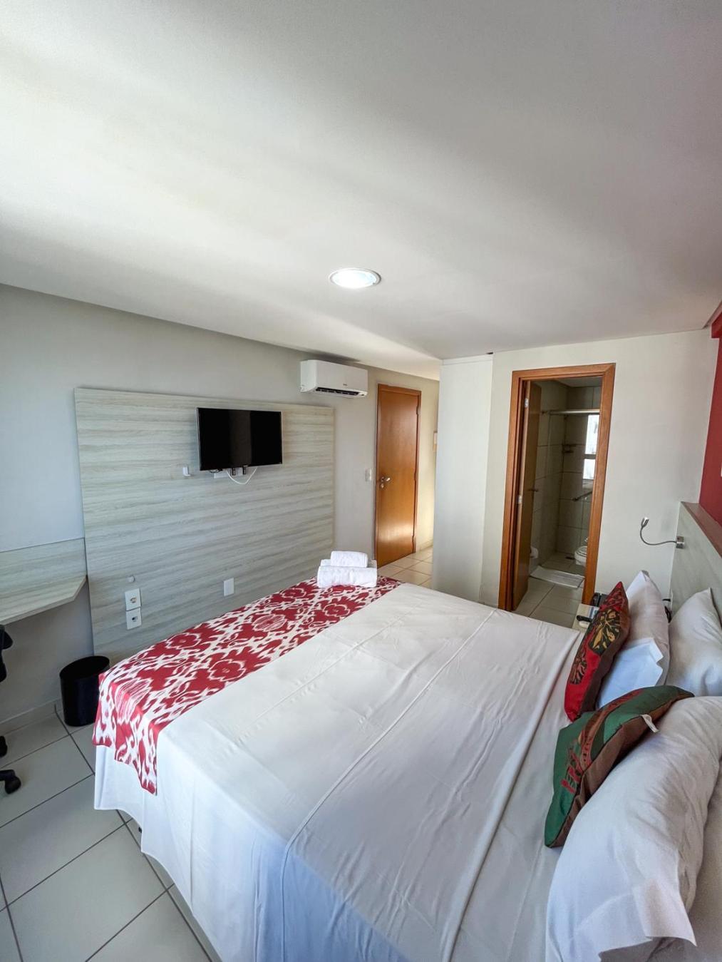 Ponta Negra Flats Confort Accommodations Vista Para O Mar 纳塔耳 外观 照片