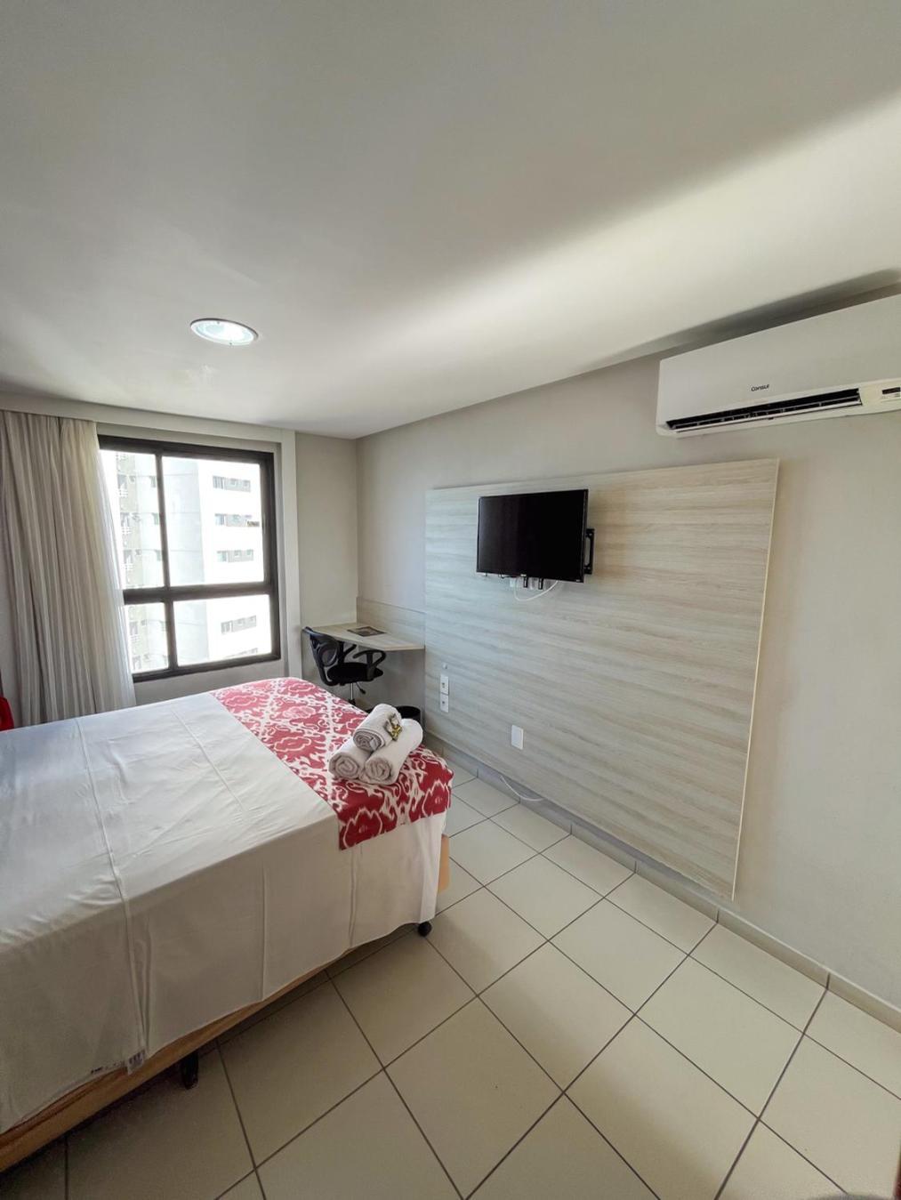 Ponta Negra Flats Confort Accommodations Vista Para O Mar 纳塔耳 外观 照片