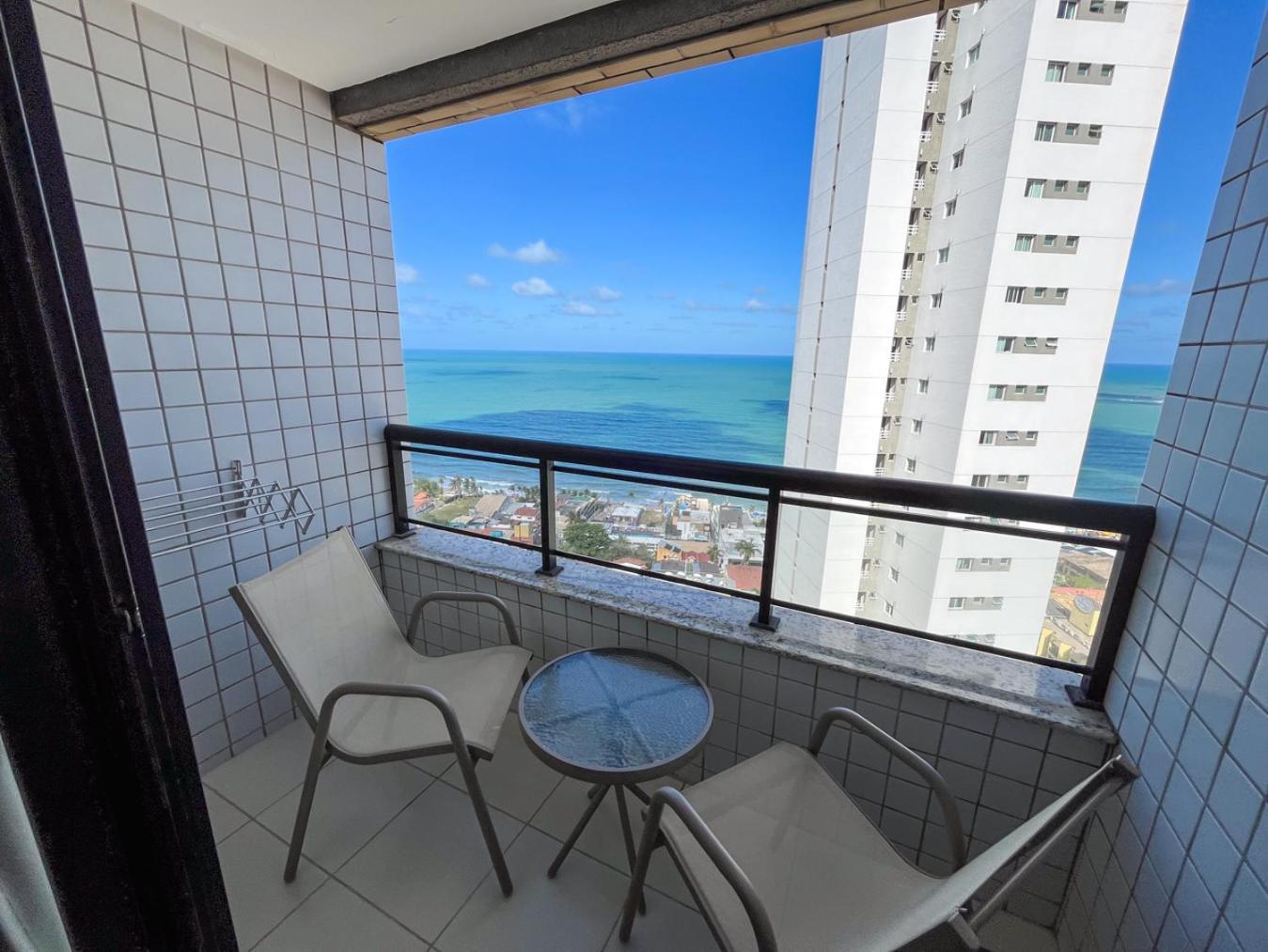 Ponta Negra Flats Confort Accommodations Vista Para O Mar 纳塔耳 外观 照片