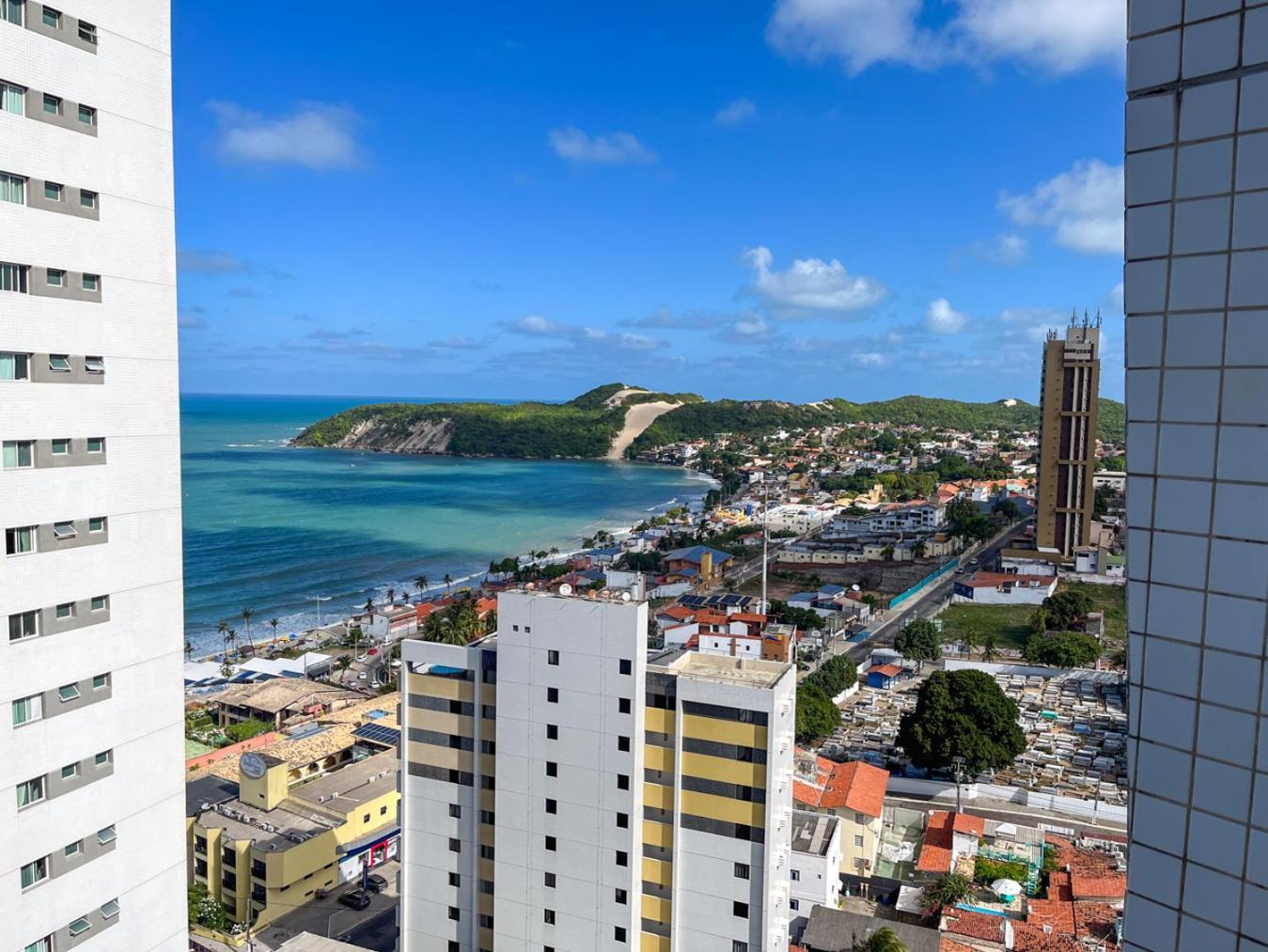 Ponta Negra Flats Confort Accommodations Vista Para O Mar 纳塔耳 外观 照片