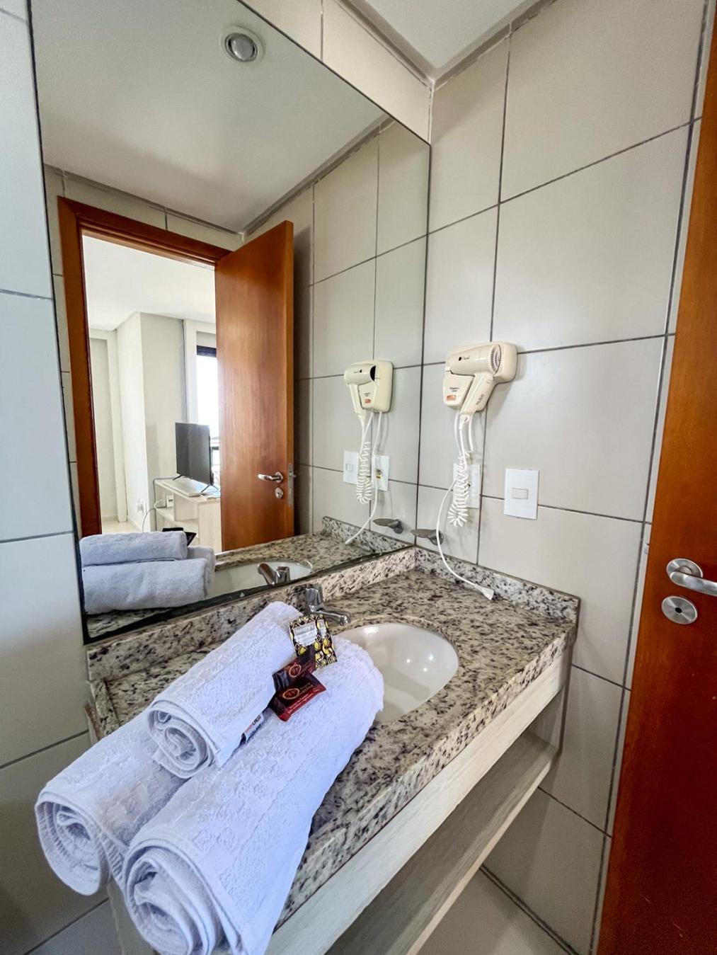 Ponta Negra Flats Confort Accommodations Vista Para O Mar 纳塔耳 外观 照片