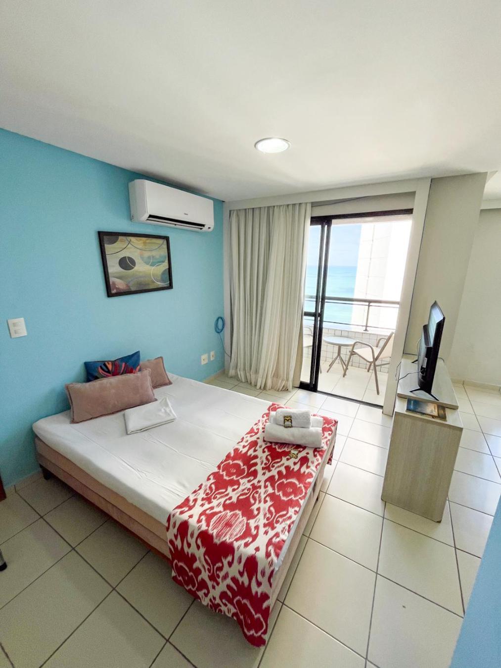 Ponta Negra Flats Confort Accommodations Vista Para O Mar 纳塔耳 外观 照片