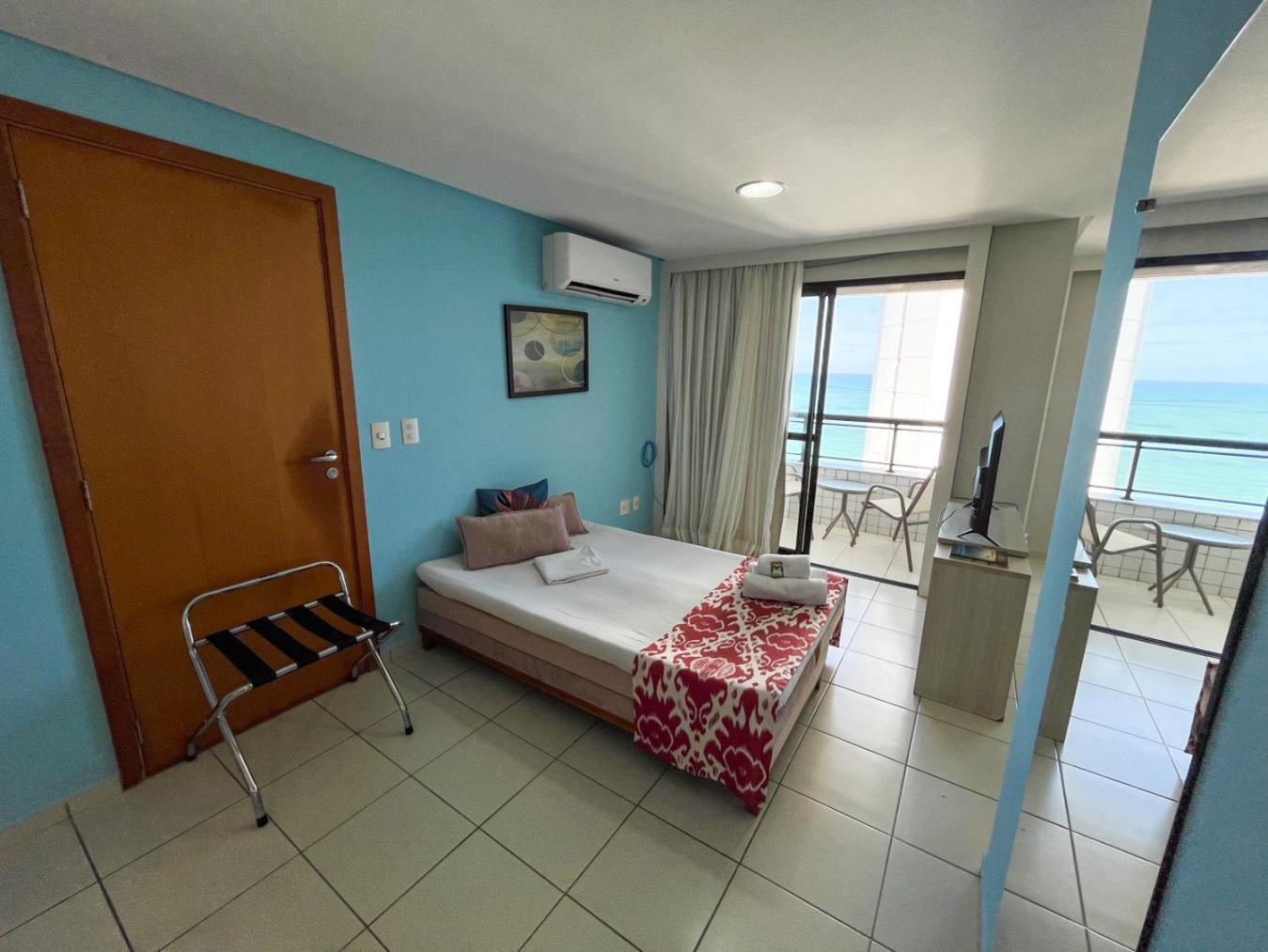 Ponta Negra Flats Confort Accommodations Vista Para O Mar 纳塔耳 外观 照片